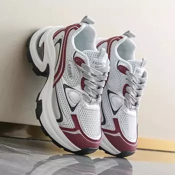 Women s Sports Running Spring New Shoes for Women Mesh Style All-match Casual Trendy Vulcanize Shoes Sneakers Zapatillas Mujer 35 чёрный