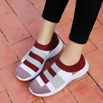 Women s Sports Shoes 2024 New Fashionable Flat Shoes, Colorful Splicing Casual Shoes, Comfortable and Simple Dance Sleeves 35 розовый
