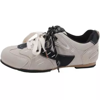 Women s spring new two-color shoelaces versatile fashion sports and leisure shoes tide 35