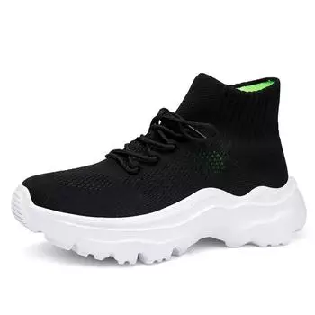 Women s Summer Autumn Leisure Sports Walking Shoes Hot Selling Mesh Surface Breathable Design Increased Socks Spring 44