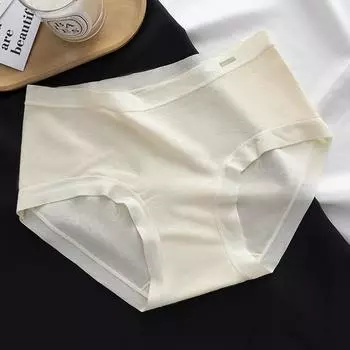 Women s Summer Lace Non Trace 10A Antibacterial Extended Crotch Panties L