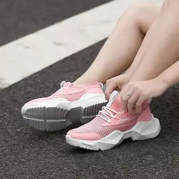 Женские летние новые черные сетчатые туфли для студентов, универсальные спортивные и развлекательные белые туфли, женская дышащая модная обувь 35 белый