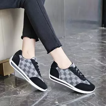 Women s Summer New Fashion Print Designer Slip Flat Bottom Sports Shoes Outdoor Play Daily Comfortable Women s Shoes 35-43 35