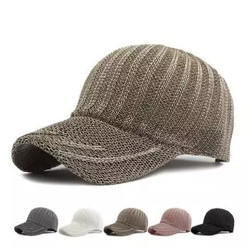 Женская летняя уличная солнцезащитная кепка, спортивная бейсболка, сетчатая дышащая кепка чёрный