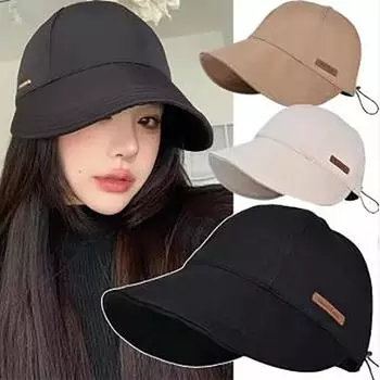 Women s Sunscreen UV Protection Hat Fisherman Cap Sun Hat Portable Foldable Wide Brim Sun Bucket Hats Summer Adjustable One Size