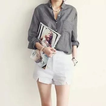 Женская тонкая хлопковая рубашка, однотонная, с длинными рукавами, солнцезащитная рубашка 2XL