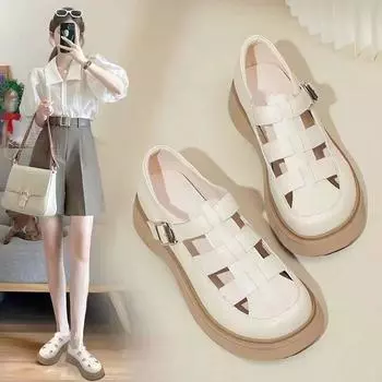 Женские свадебные босоножки с открытым носком 35