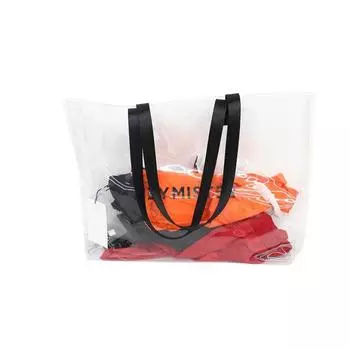 Women s Transparent Shoulder Bag Satchel large transparent