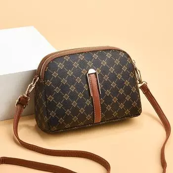 Women s Trendy Fashion Printed Shell Bag Casual Crossbody Bag Versatile Shoulder Bag Designer Small Purse and Handbags