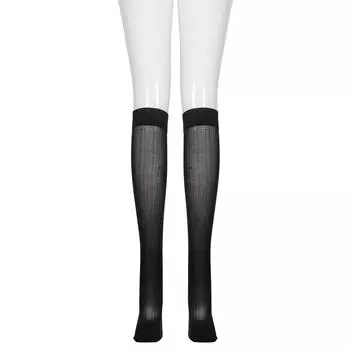 Women s, Versatile Medium Tube Halloween Socks, Accessories, Black Nun Stockings one size fits all чёрный