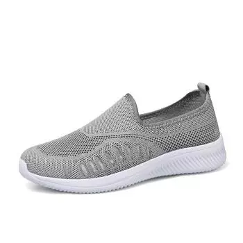 Women s vulcanized shoes High quality Casual sneakers Non-slip Flats Size 43 Walking Mom Fitness Flats for women 36