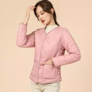 Women s Warm Padded Thickened One-piece Fleece Liner Sleeves with Hair Spelling Sleeve Long-sleeved Cotton Jacket Cotton Clothing Women s Models 8208 M темно-серого
