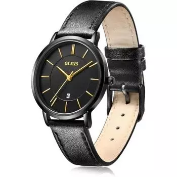 Women s Watch, Blue, Stylish, Arm Watch, Waterproof, Ultra Thin, For Women, Leather Belt, Brand, Leather, Analog, Small, Simple Dial, Easy to Read, Fa