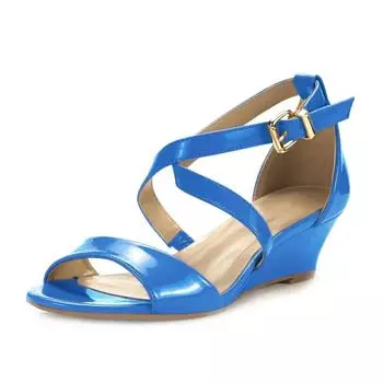 Women s Wedge Sandals Summer New Casual Wedge Platform High Heels Female Open Toes Breathable Sandal Women Designer Luxury Shoes 35