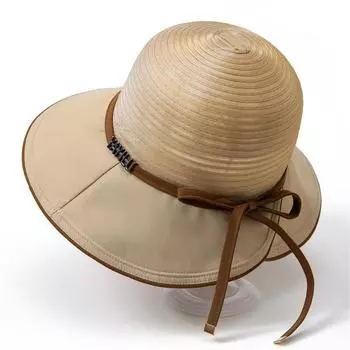 Women s Wide Brim Bucket Hat - Elegant Sun Protection Fisherman Cap for Outdoor Beach Activities M56-58cm розовый