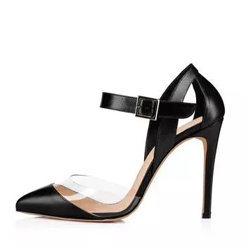 Женские босоножки, модные, сексуальные, на шпильках 11 см, на высоком каблуке, с ремешком на щиколотке, летние туфли для вечеринок, черные, красные, для свадебной вечеринки, женские туфли 35