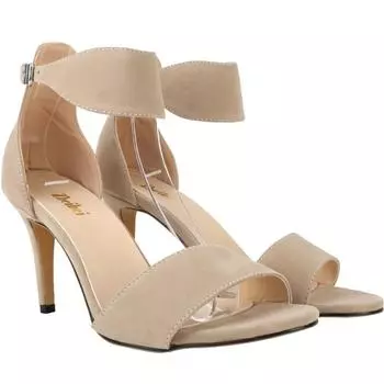 Women Sandals Stiletto Summer 9cm Sexy Open Toes Buckle Strap Classic Dance High Heels Lady Pumps Party Wedding Shoes Large Size 35