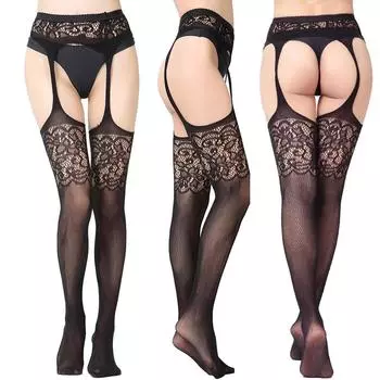 Women Sexy Pantyhose Soft Tights Lingerie Silk Stockings Erotic Bodysuit Thigh