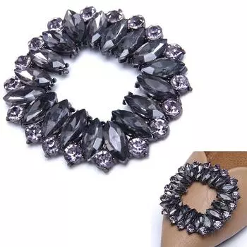 Женская обувь клипсы DIY обувь подвески ювелирные изделия обувь цветок декоративные аксессуары