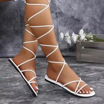 women slipper 2024 luxury Fashion high heels Low-heeled Slippers Women Summer sandals Casual Cozy Slides Female Flip Flops 36 красный