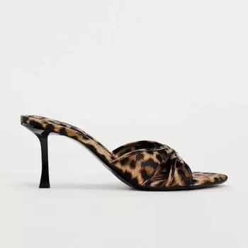 Women Slippers 2024 New Summer Slingback Pumps Sandals Ladies Beach High Heels Slippers Lightweight Shoes for Women Slides Women 35 цветной печати леопарда