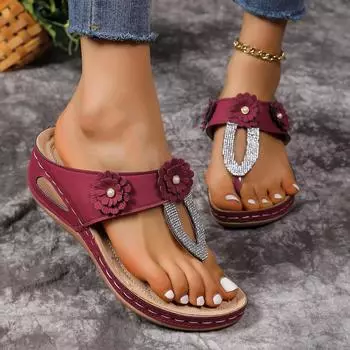 Женские тапочки 2024 Новые летние женские сандалии с открытым носком Пляжные тапочки на плоской подошве Шлепанцы Шлепанцы Женские Zapatos De Mujer 36 абрикосовый