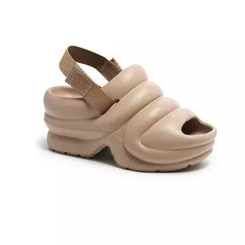 Women Slippers Designer Fashion Integrated Slipper Female Lightweight Summer Casual Sandals Soft Fashion Heightening Shoe 36