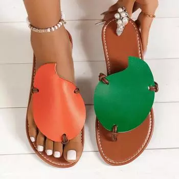 Women Slippers Summer Flats Fashion Outdoor Women Sandals Flip Fops Comfortable Casual Slippers Slides Women Zapatos De Mujer 36