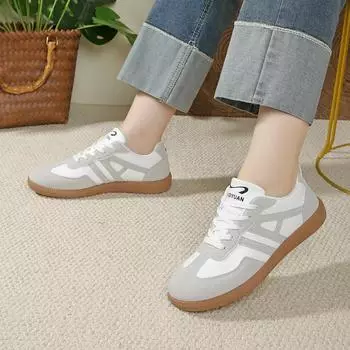 Women Sneakers 2025 Spring New Luxury Flat Loafers Comfortable Slip on Soft Sneakers Female Lightweight Outdoor Shoes for Women 36