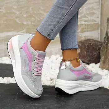 Women Sneakers Shoes Fashion WomenVulcanizedShoes HighQuality FlatsShoes DLSYXD WomenWalking Blatform Plus Size Zapatillas Mujer 36 чёрный