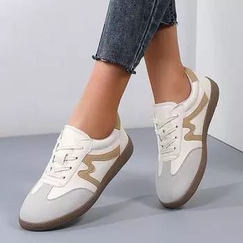 Women Sneakers Shoes for Women Spring Trend Casual Flats Sneakers Female New Fashion Comfort White Vulcanized Platform Shoes 35