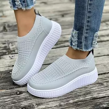 women Sneakers Spring and Autumn new Comfortable Running Sneakers women Breathable Mesh Soft Sole Casual Walking Shoes for women 36