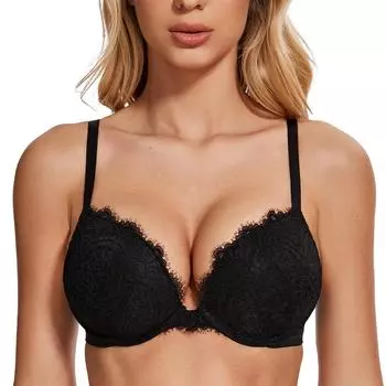 Women Solid Casual Bra 32B белый