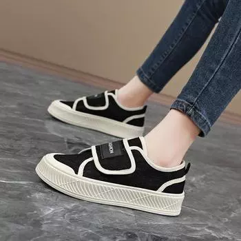 Women Summer Lace Casual Shoes Breathable Girl Cute Black Shoes Sport Shoes Over Size 39 чёрный