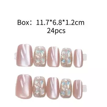 Womens Art Nail Wearable Nail Products Detachable Fashionable Wearresistant Rotundity Tool