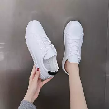 Womens Casual Shoes Spring Autumn New Fashionable Breathable Flats Women s Mesh Shoes High Fashion 35 чёрный