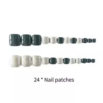 Womens Nail Wearable Toe Patch Beauty Detachable Durable Fashionable Advanced