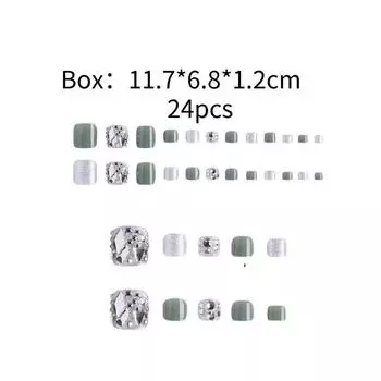 Womens Nail Wearable Toe Patch Beauty Detachable Durable Fashionable Advanced