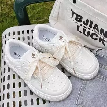 Женские летние модные дизайнерские кроссовки с круглым носком для женщин, летние классические однотонные повседневные кроссовки для ходьбы на открытом воздухе 35