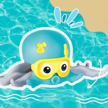 Wonally плавающий осьминог детская игрушка для купания сертифицированная KC игрушка для игр в воде, корейские игрушки для купания