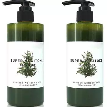 Wonder Bass Super Beggesox Cleanser Green, 300мл, 2 Известная корейская косметика, популярные продукты