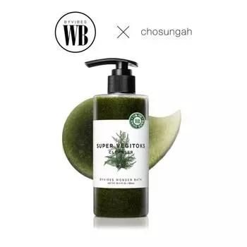[WONDER BATH] Очищающее средство Super Vegitoks [зеленый] 300 мл