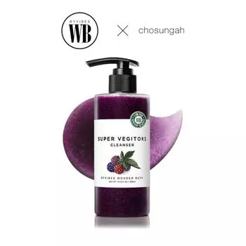 [WONDER BATH] Super Vegitoks Cleanser [Purple] 300ml
