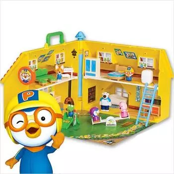 Wonder Kid Happy Pororo House, разноцветные, популярные корейские игрушки