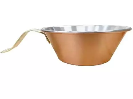 Чудо Трехсторонняя Медная Чашка Шелла Минимальная Кемпинговая Тарелка Аварийные Припасы Рыбалка Кемпинг Барбекю Цубаме Сандзё Медь Медь Шелла Сделано в Японии