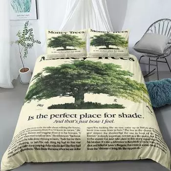 Wondering Planet Duvet Cover Set EU Single Double King US Twin Full Queen Size Bedclothes 140x210cm