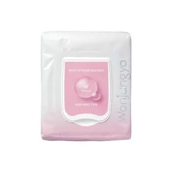 Wonjungyo Moist Up Lady Skin Pack DM Face Mask Увлажняющая маска типа 50, частичная упаковка (Высокие Части)