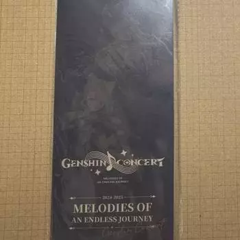 Wonshin Concert, Concert Bonus, Navia Linette Photo Card, Ticket