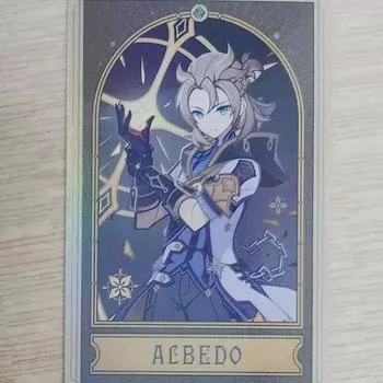 Wonshin Hoyoland Store Albedo Store Card