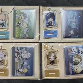 Wonshin Mini Acrylic Keyring, Photo Card